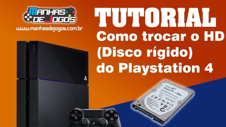 Tutorial - Como trocar o HD( Disco rídigo ) do Playstation 4