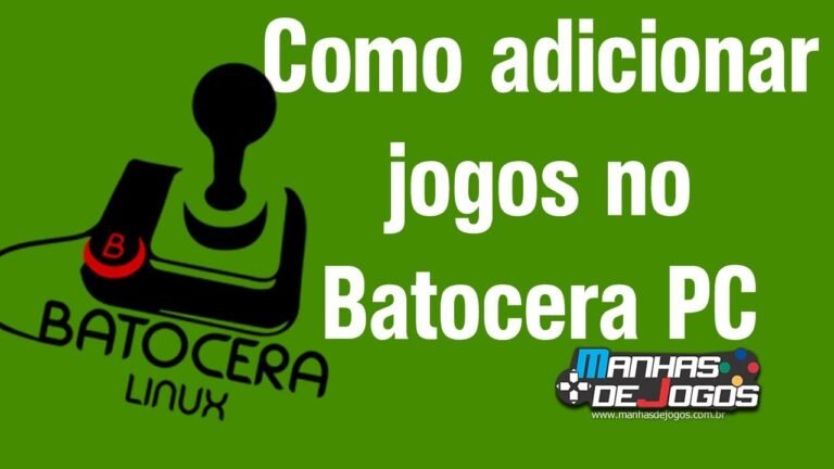 Como adicionar jogos no Batocera versão para PC