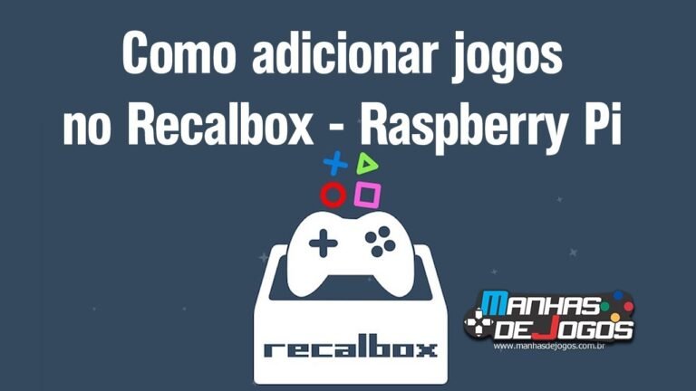 Como adicionar jogos no Recalbox/Batocera - Raspberry Pi