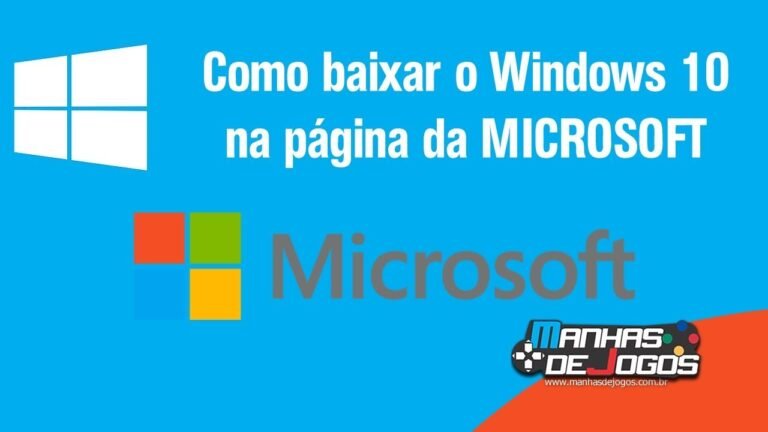 Como baixar o Windows 10 na página da Microsoft