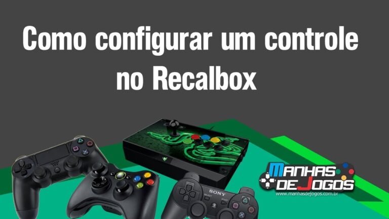 Como configurar o controle no Recalbox/Batocera/Retropie - Raspberry Pi