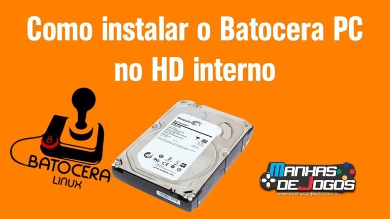 Como instalar o Batocera PC no HD interno