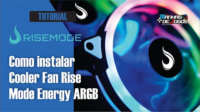 Como instalar Cooler Fan Rise Mode Energy ARGB 1 Como instalar Cooler Fan Rise Mode Energy ARGB