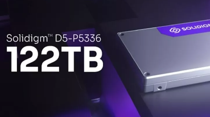 Solidigm anunciou seu novo SSD de 122TB