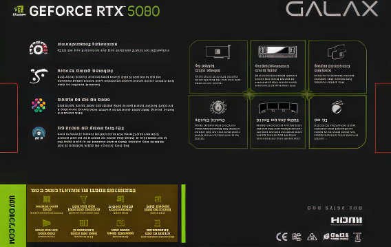Suposta arte da caixa da Galax GeForce RTX 5080 vazou 3 Suposta arte da caixa da Galax GeForce RTX 5080 vazou