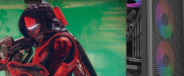 PC Gamer completo com o processador AMD Ryzen 5 5500 e a RTX 3060