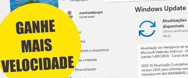Deixe o Windows 11 25H2 mais otimizado e ganhe desempenho