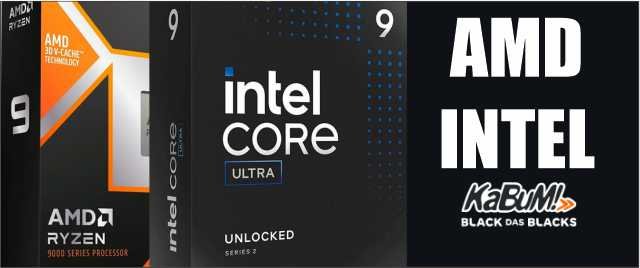 Black Friday 2025 - Processadores AMD e INTEL em promoção em 27 novembro