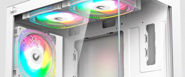 PC Gamer Branco com o processador Intel Core i5-13400F e a RTX 5060 - novembro 2025